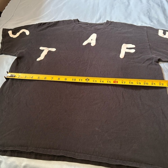 -Travis Scott Astroworld Houston 2019 Staff T -Size Large - Picture 5 of 6